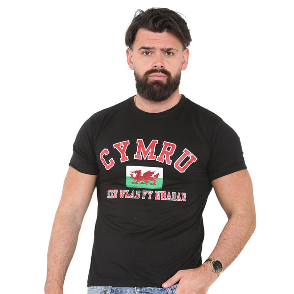 Cymru Hen Wlad Mens T-Shirt