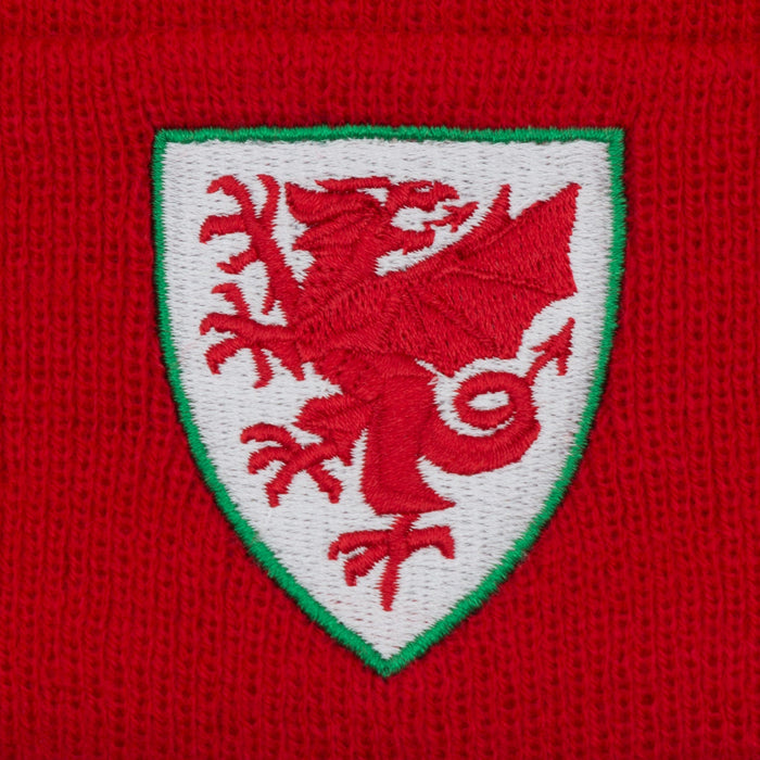 Official FAW® Wales Knit Hat Beanie Bobble