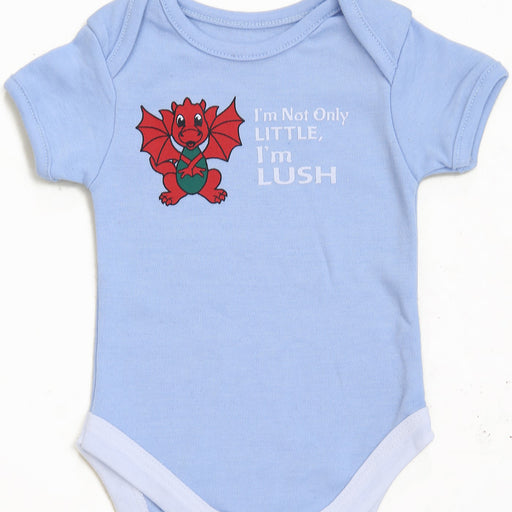 I'm Not Only Little I'm Lush - Welsh Dragon Baby Vest