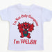 I'm Not only Gorgeous I'm Welsh - Baby T-Shirt