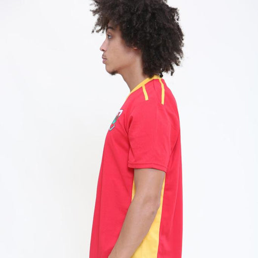 Junior Welsh Cymru Bale Gold Football Shirt