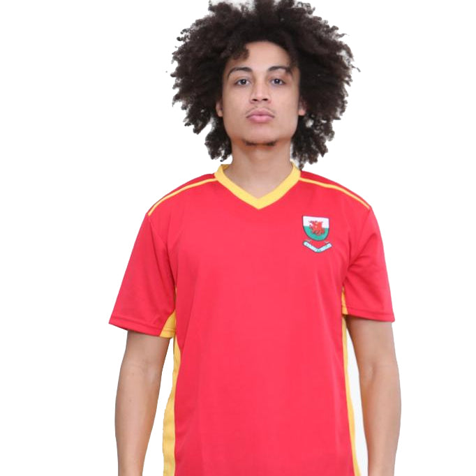 Bale Gold Welsh Football Shirt