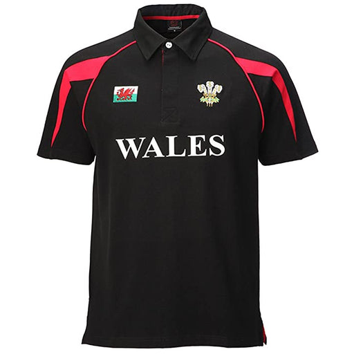 Kids Poly Style Cotton Welsh Rugby Shirt - WALESAdult Poly Style Cotton Welsh Rugby Shirt - WALES