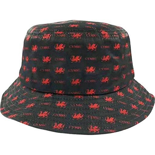 Welsh Black Bucket Hat