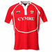 Kids New Cooldry Welsh Rugby Shirt - Red