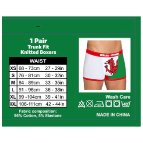Welsh Boxer Shorts