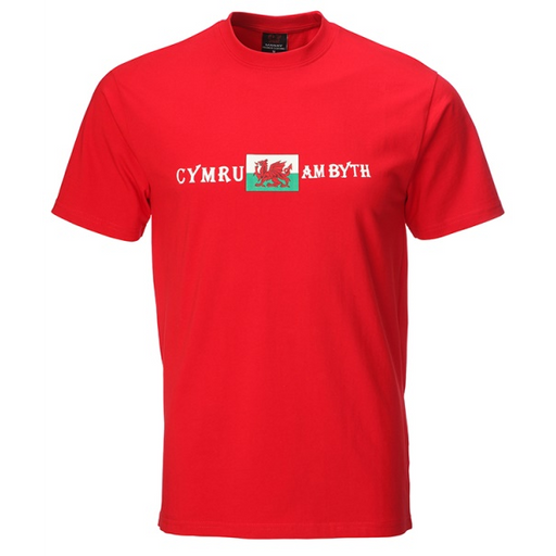 Welsh Flag Cymru Am Byth T-Shirt