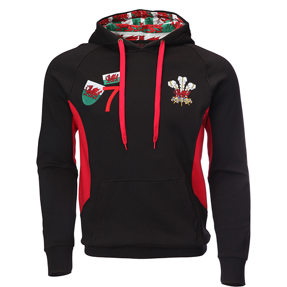 Childrens 'Tomos' Applique Welsh Hoodie