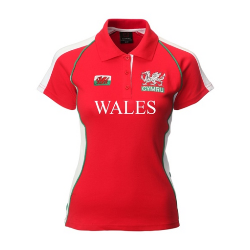 Ladies Fashion Wales Rugby Shirt - Wales