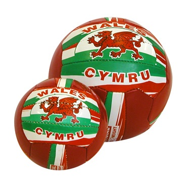 Wales Hand Stitched Football - Midi