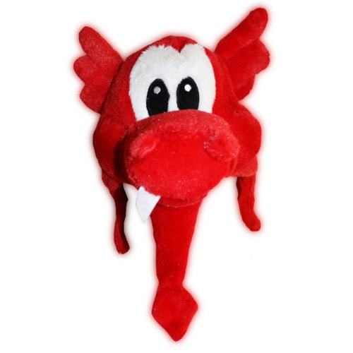 Welsh Dragon Plush Novelty Hat