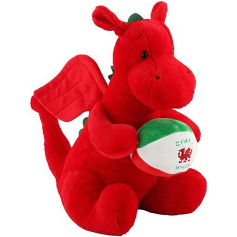 Welsh Dragon holding Ball