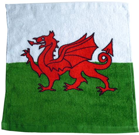 Welsh Flag Face Cloth