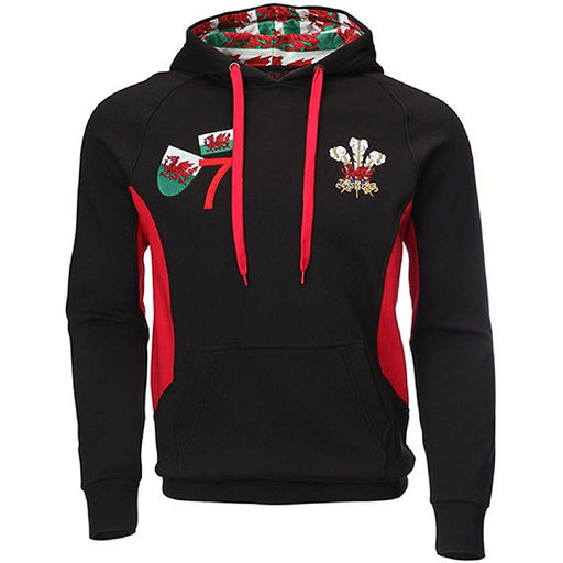 Adult 'Tomos' Applique Welsh Hoodie