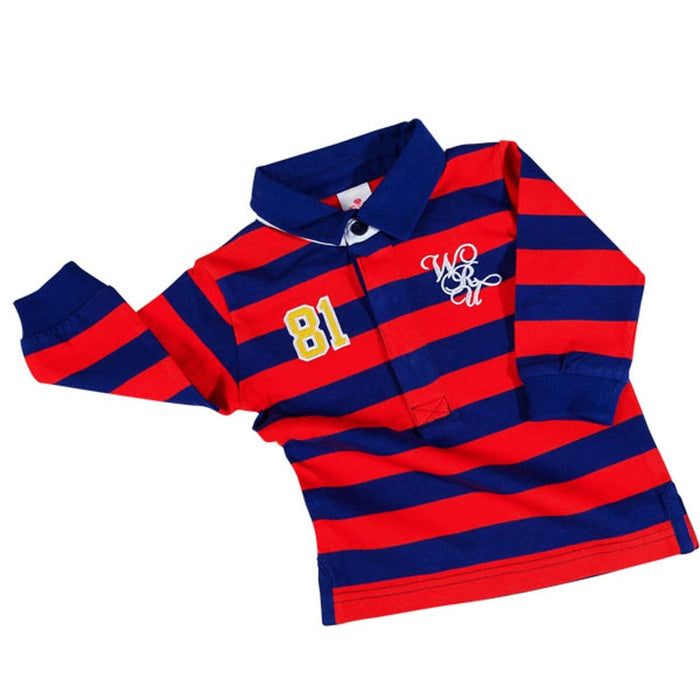 WRU Baby Long Sleeve Polo Shirt