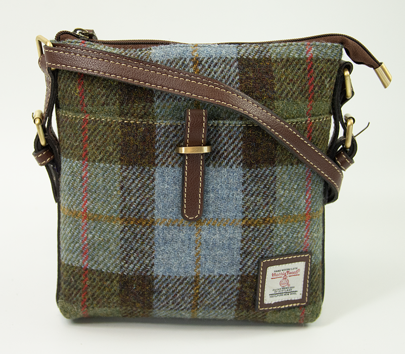 Harris Tweed Ladies Crossbody Bag 4/Brown