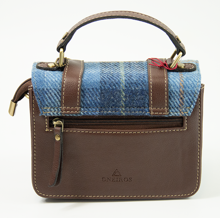 Harris Tweed Baby Satchel Bag 2/Brown