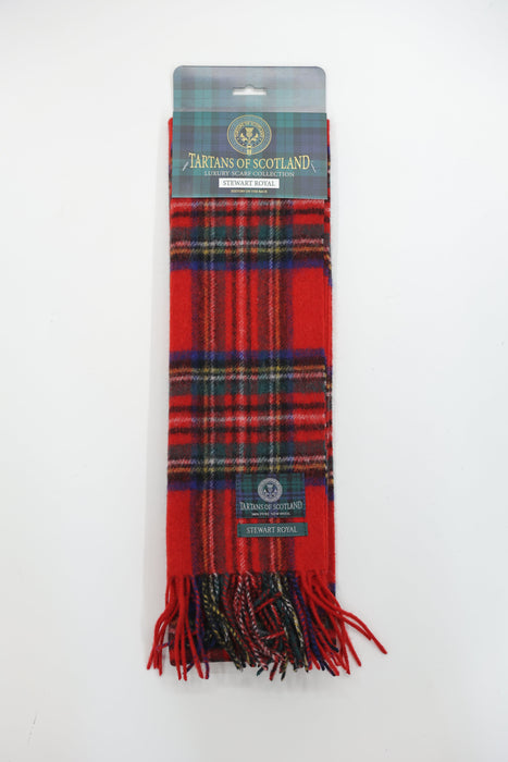 Tartans of Scotland Clan Scarf Stewart Royal