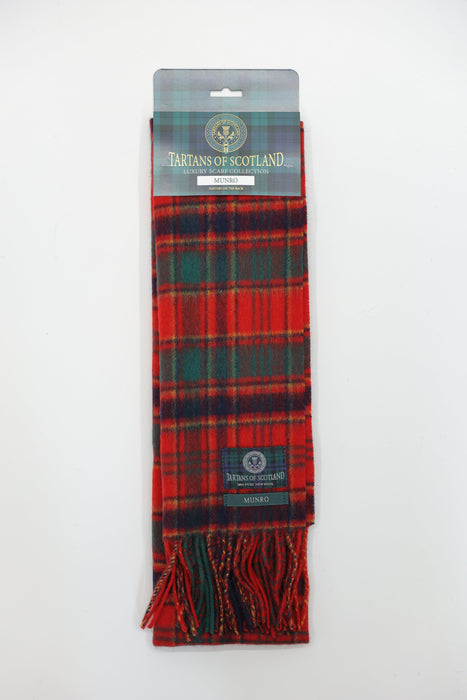 Tartans of Scotland Clan Scarf Munro