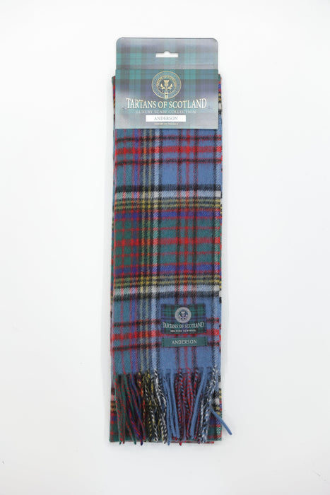 Tartans of Scotland Clan Scarf Anderson