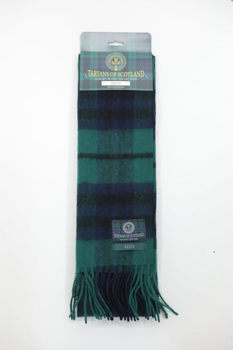 Tartans of Scotland Clan Scarf Keith