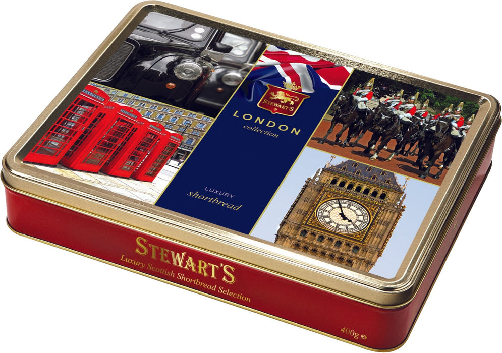 Stewart's London - Best of British Shortbread Tin - 400g