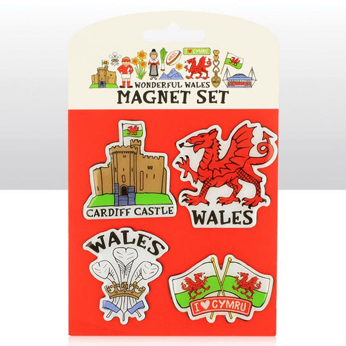 Wonderful Wales Magnet Set