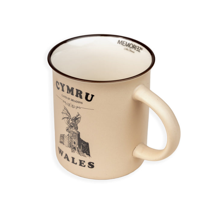 Welsh Sand Dollar Matt Porcelain Mug