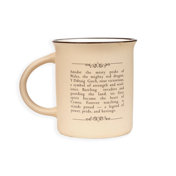 Welsh Sand Dollar Matt Porcelain Mug