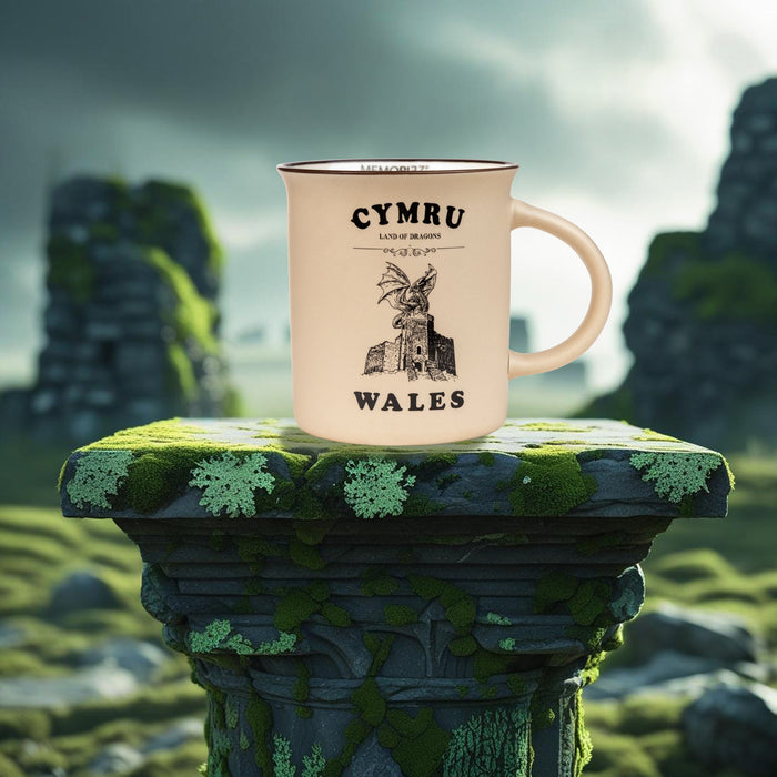 Welsh Sand Dollar Matt Porcelain Mug