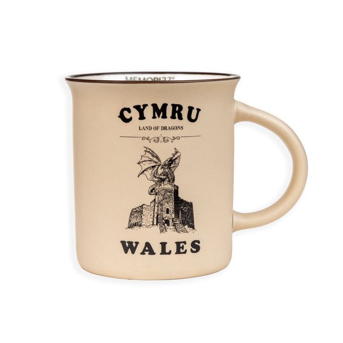 Welsh Sand Dollar Matt Porcelain Mug