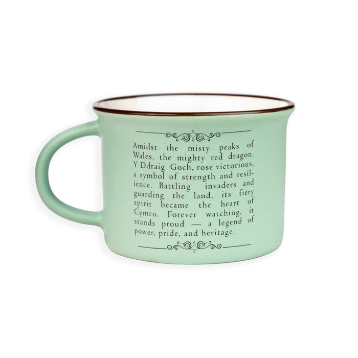 Welsh Mint Matt Porcelain Mug