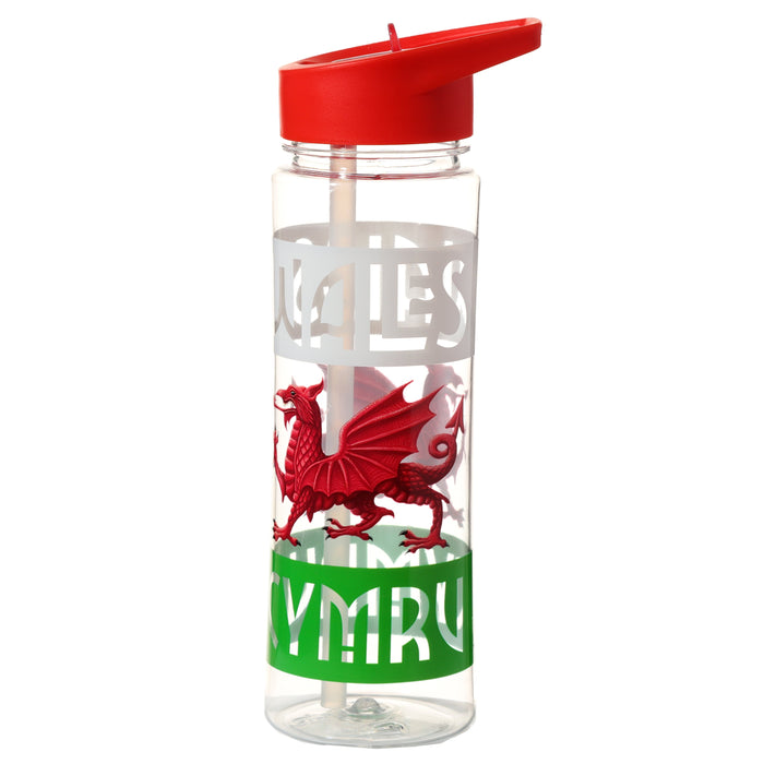 550ml Water Bottle Welsh Dragon Wales (Cymru) Souvenir