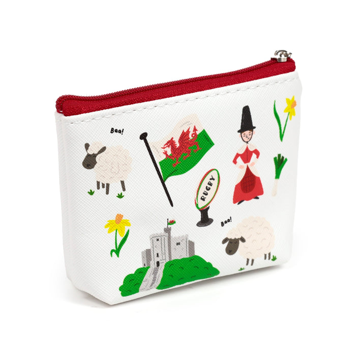 Welsh Dragon Wales (Cymru) Souvenir PVC Purse
