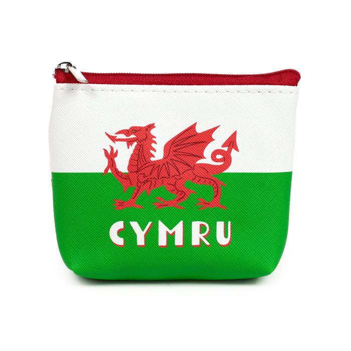 Welsh Dragon Wales (Cymru) Souvenir PVC Purse