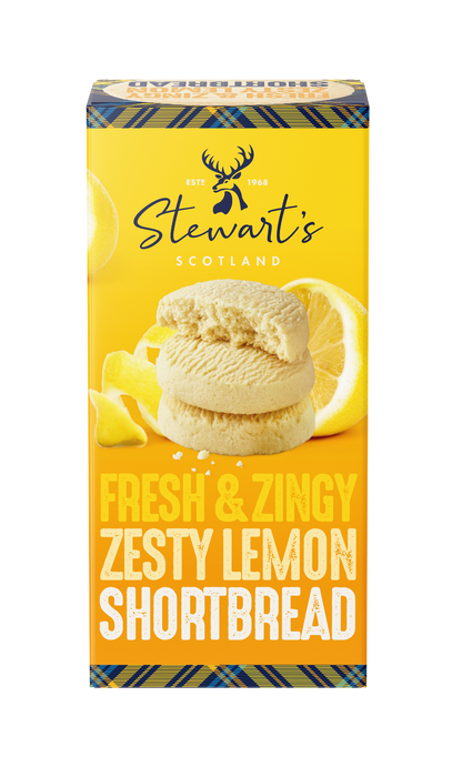 Stewart's Signature Zesty Lemon Shortbread - 160g