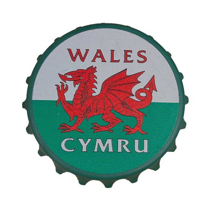 Wales Dragon Bottle Cap Bottle Opener