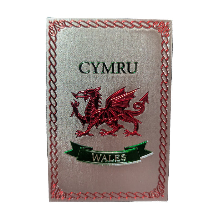 Wales Dragon Cymru Foil Magnet