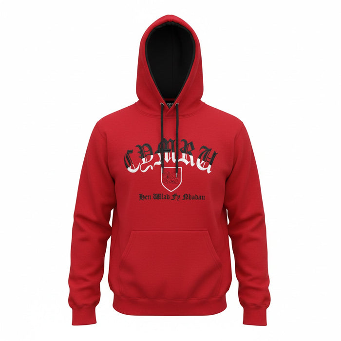 Cymru Hen Wlad Old Style Hoodie