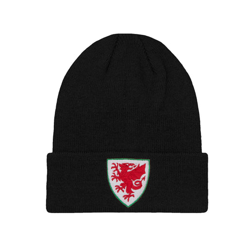 Official FAW® Wales Knit Beanie Hat - Black