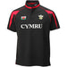 Black Poly 'CYMRU' Rugby Shirt