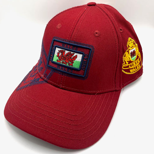 Copy of Welsh Stamp Cap - Red