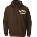 Brown 'Cymru am Byth' Sherpa Hoodie