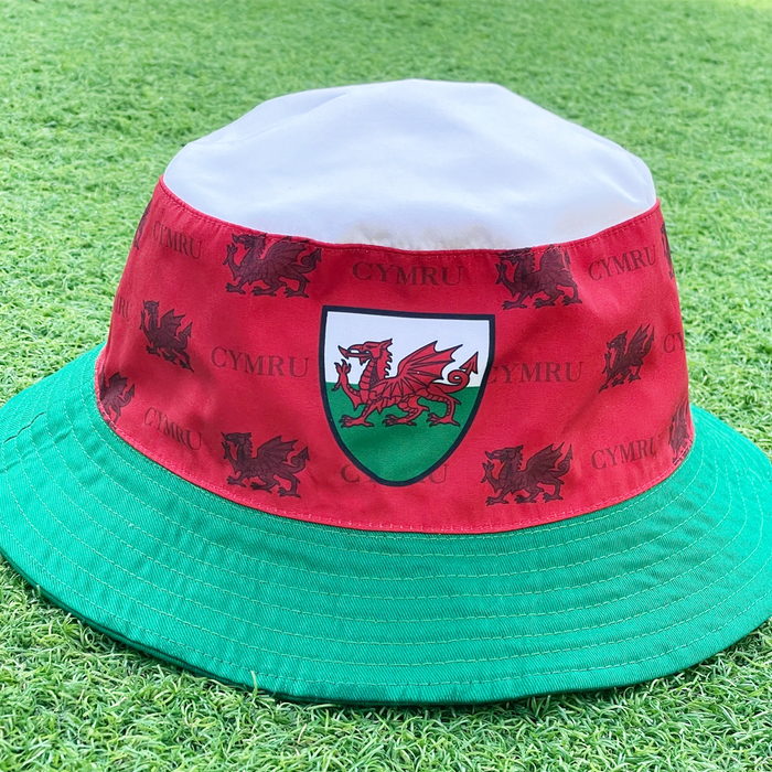 Welsh Aztec Striped Bucket Hat