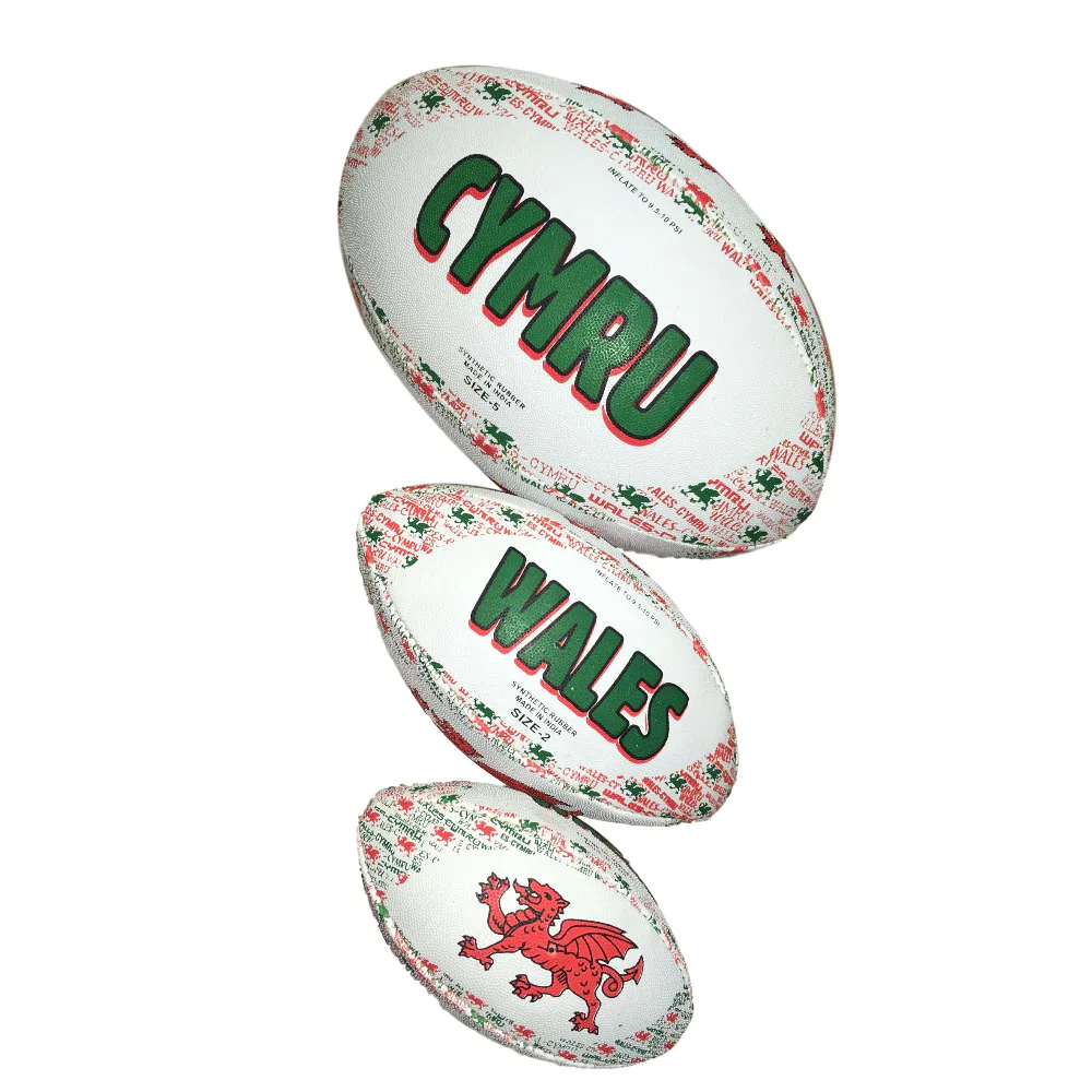 Wales Stitched Rugby Ball Size 4 — Just Wales
