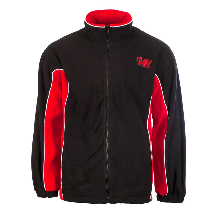 Welsh Contrast Welsh Dragon Fleece Jacket