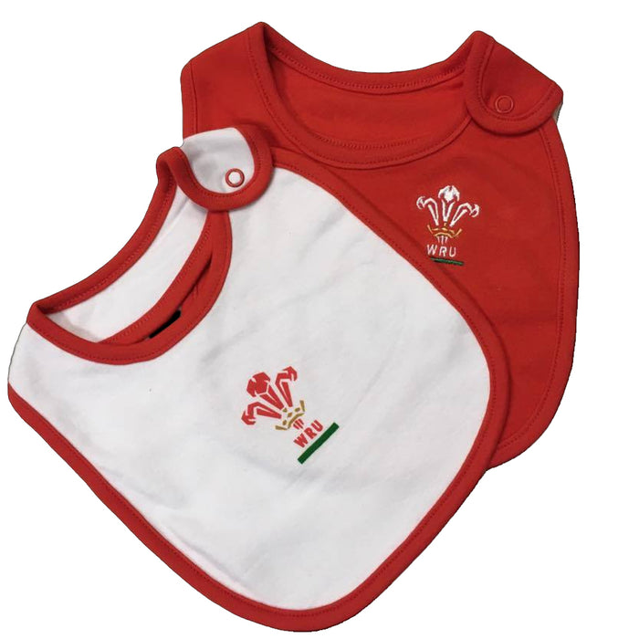 Official WRU Baby Bib 2 Pack